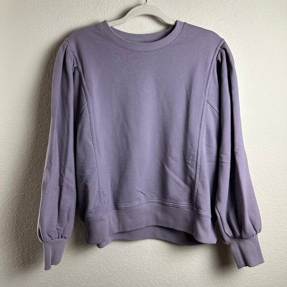 A new day Sweaters - a new day | Size XL Purple Sweater Lilac Puff Sleeve Pullover Sweater